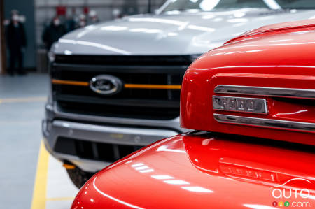 The 40 millionth F-Series truck and the 1950 F-1